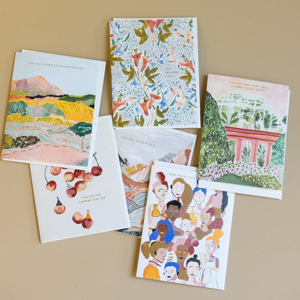 Colorful Cards by Seedlings